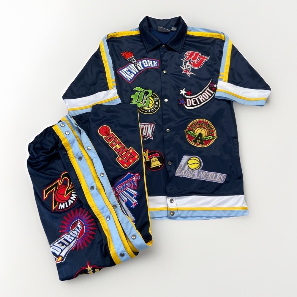 Vintage Regal Wear Tracksuit Mens 2XL Y2k Hip Hop Streetwear Basketball Warmup